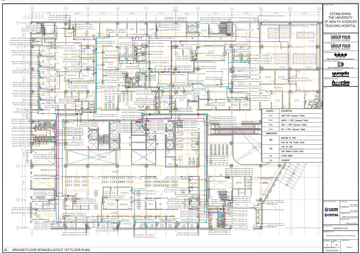 Plumbing Shop Drawing